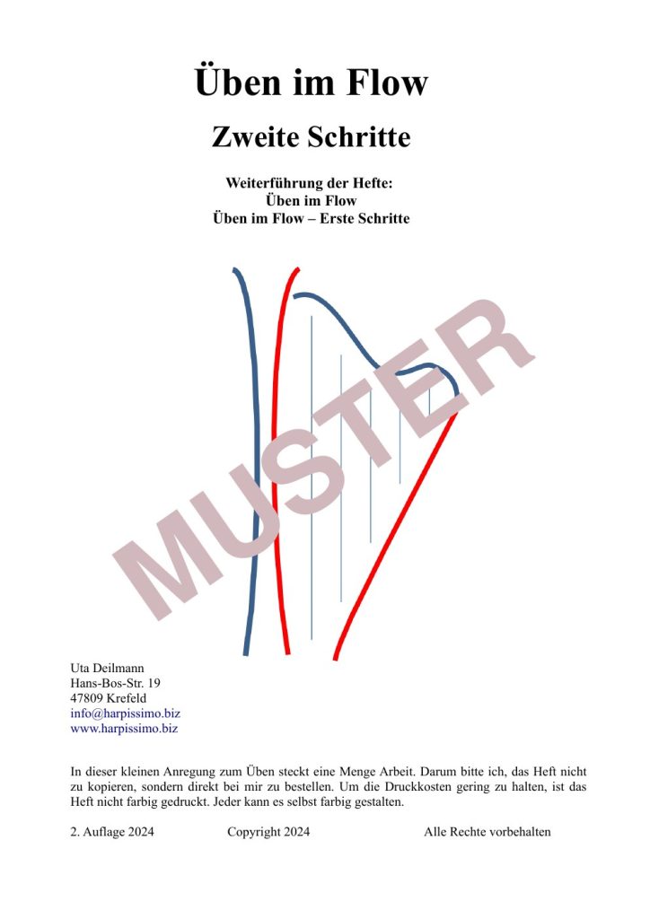 Musterseite 1 von Üben im Flow – Zweite Schritte