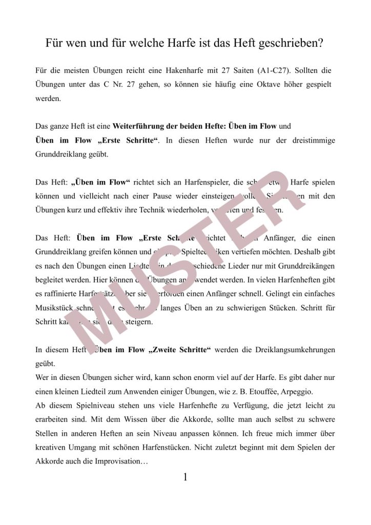 Musterseite 3 von Üben im Flow – Zweite Schritte