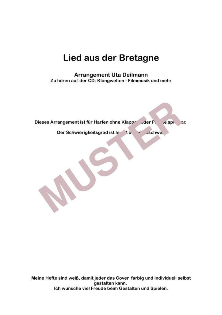 Musterseite 2 von Lied aus der Bretagne