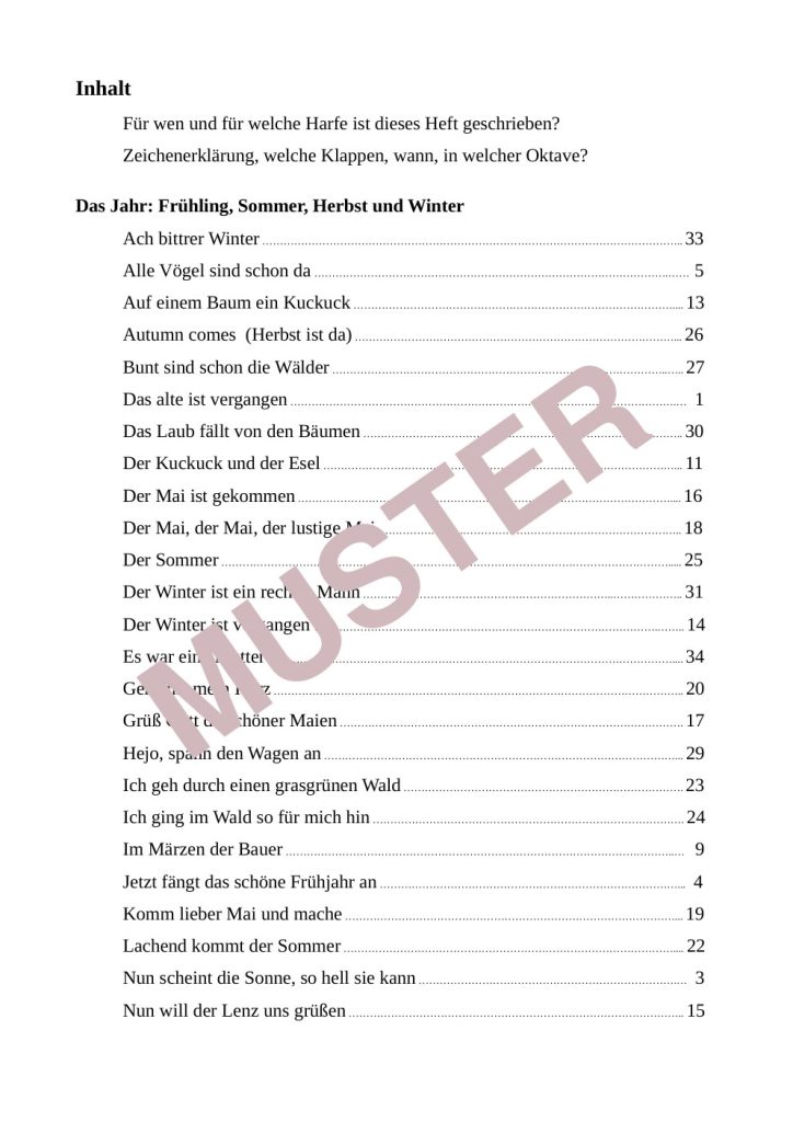 Musterseite 3 von Das neue Notenheft „Liederbuch“