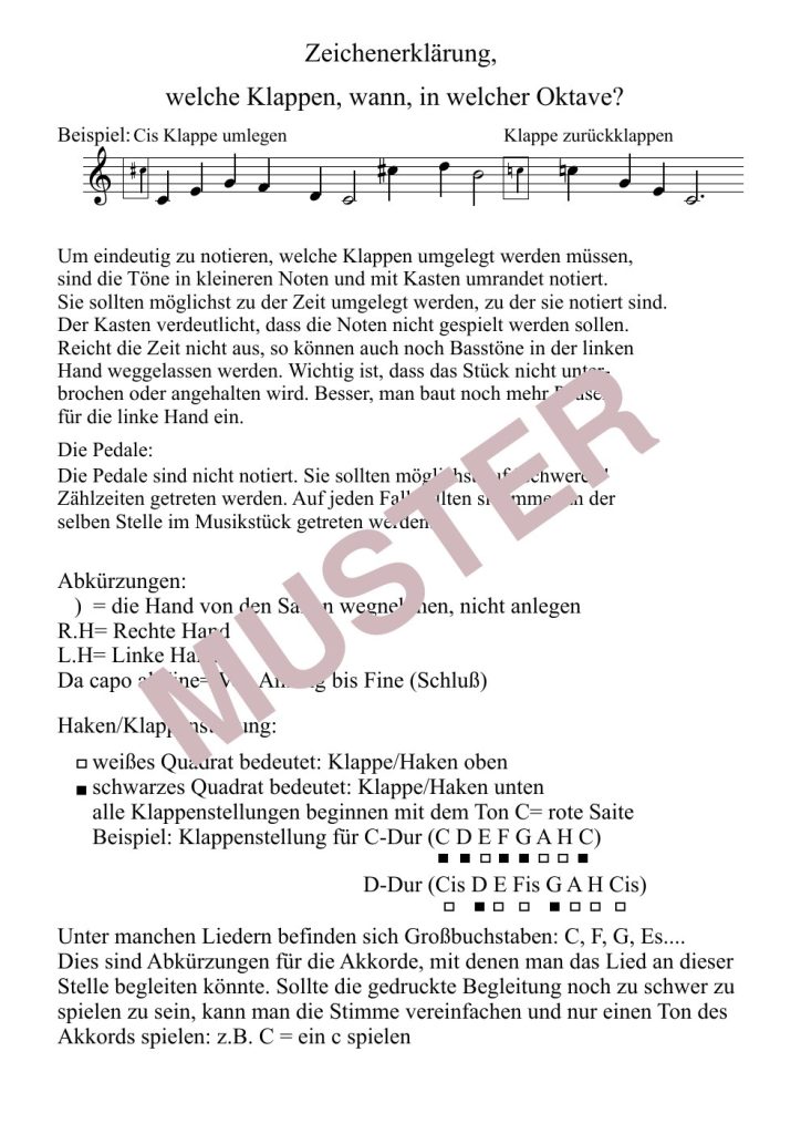 Musterseite 6 von Das neue Notenheft „Liederbuch“