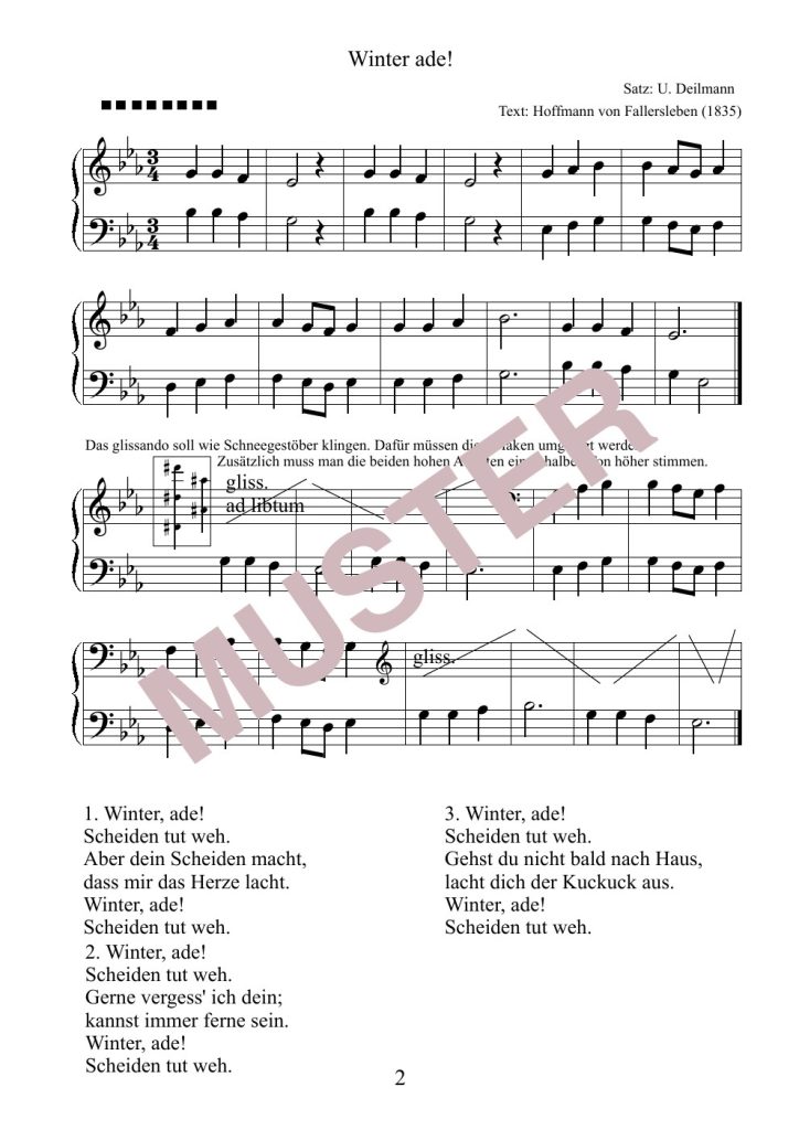 Musterseite 7 von Das neue Notenheft „Liederbuch“