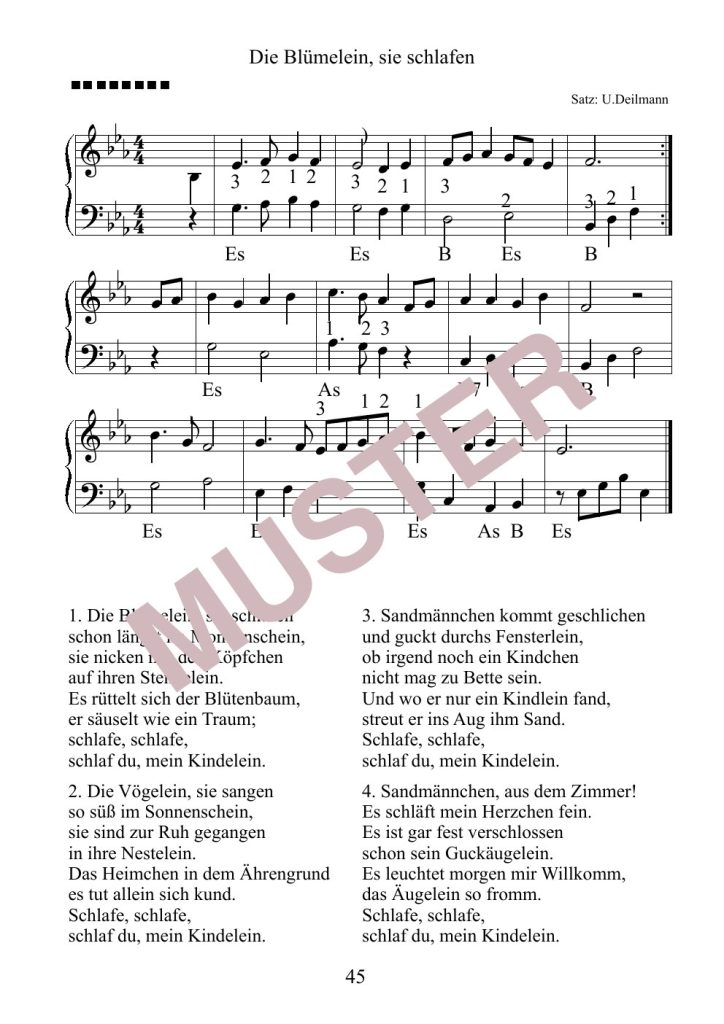 Musterseite 18 von Das neue Notenheft „Liederbuch“