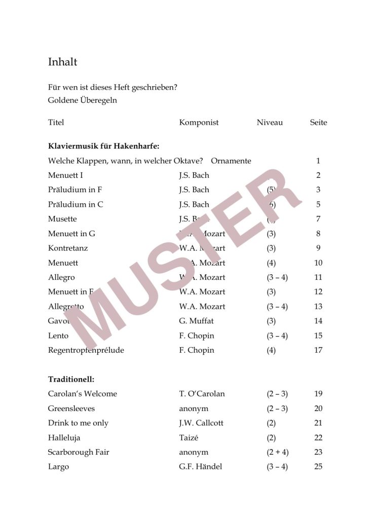 Musterseite 2 von Ohrwürmer