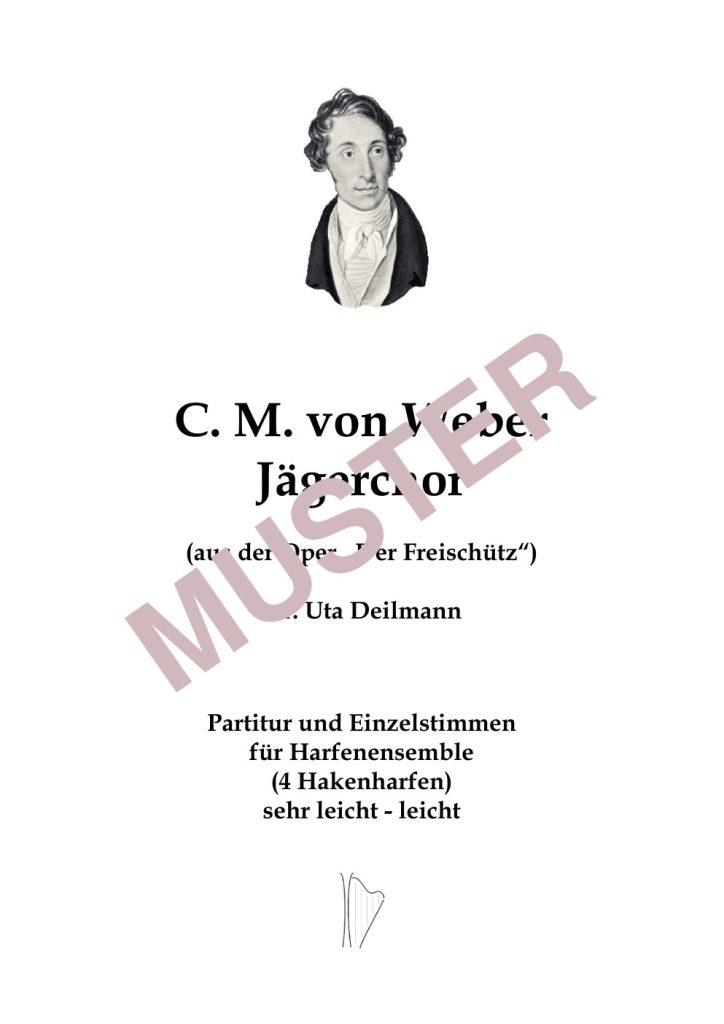 Musterseite 1 von Jägerchor von Weber in C
