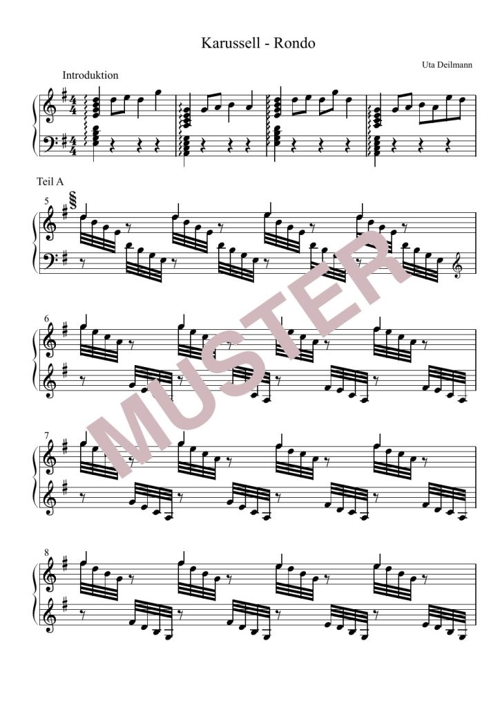 Musterseite 2 von Karussell-Rondo