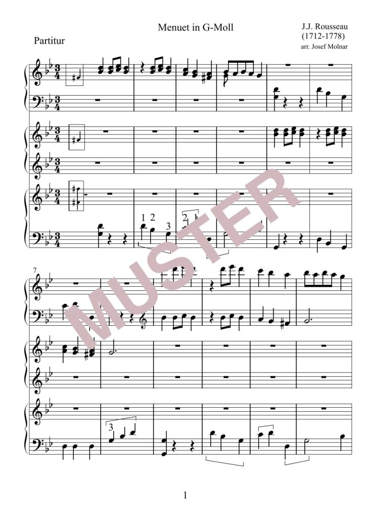 Musterseite 2 von Rousseau / Molnar – Trio