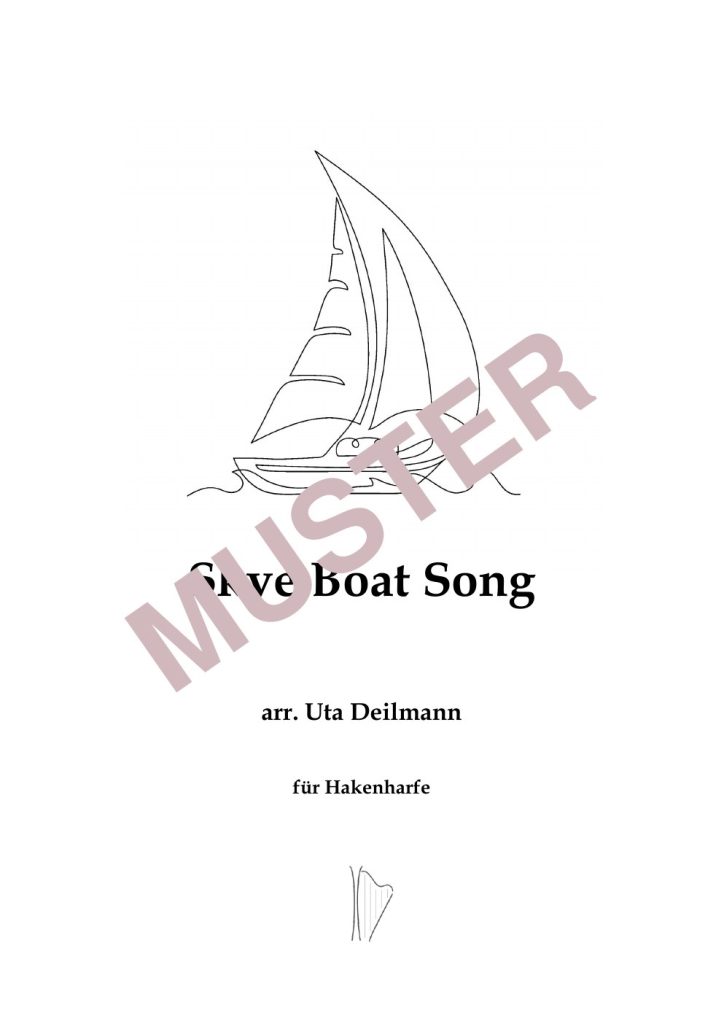 Musterseite 1 von Sky Boat Song in C – Hakenharfe