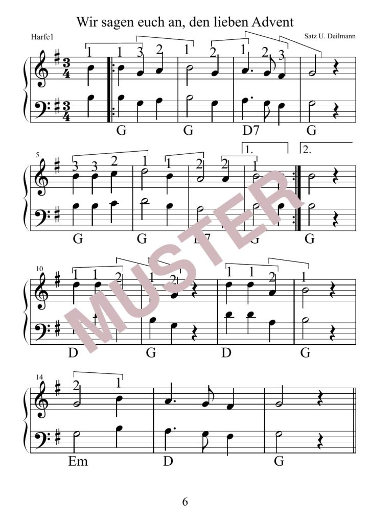 Musterseite 4 von Weihnachten im Ensemble